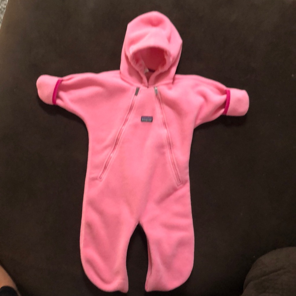 Patagonia baby snow outfit